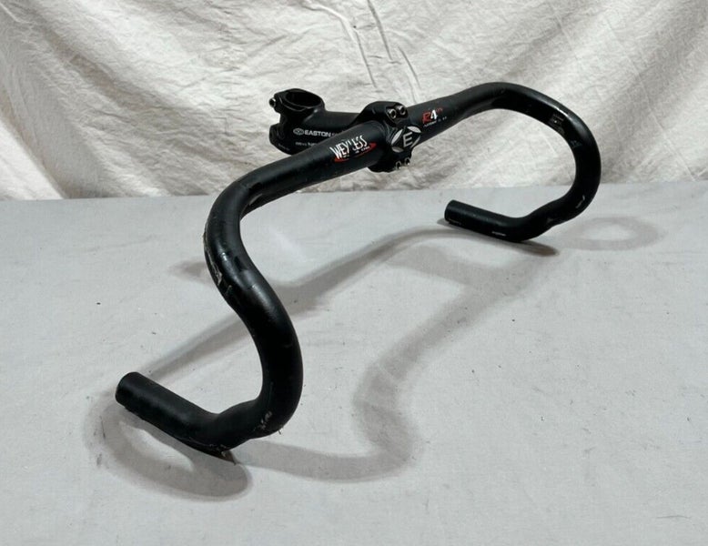 Weyless R4 OS 42cm Grooved Anatomic Drop Handlebar Easton EA50 80mm Stem
