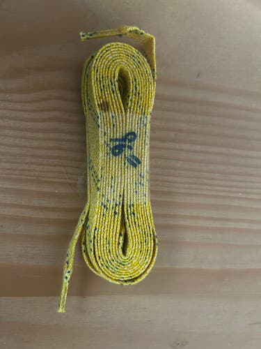 New 96” Waxed Yellow Howies Laces