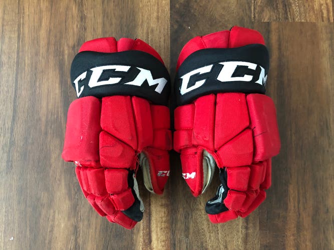 CCM Prostock 14” New Jersey Devils gloves