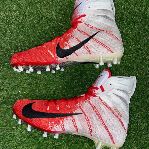 Nike Vapor Untouchable 3 Elite Football Cleats Red AO3006-160