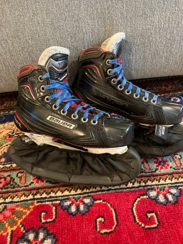 Junior Used Bauer Vapor 1X Hockey Goalie skates Used *more sizes*