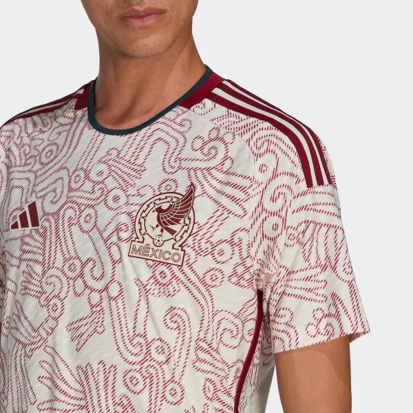 adidas MEXICO WORLD CUP 22 AWAY MEN'S SHORT SLEEVE SOCCER JERSEY