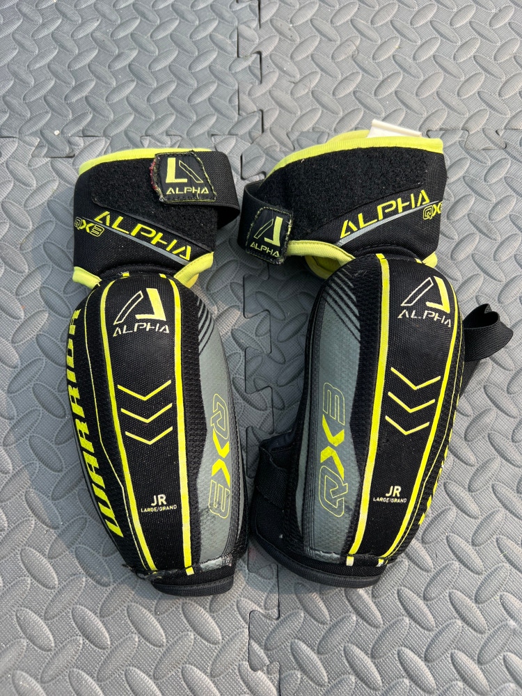 Used Large Warrior Alpha QX3 Elbow Pads