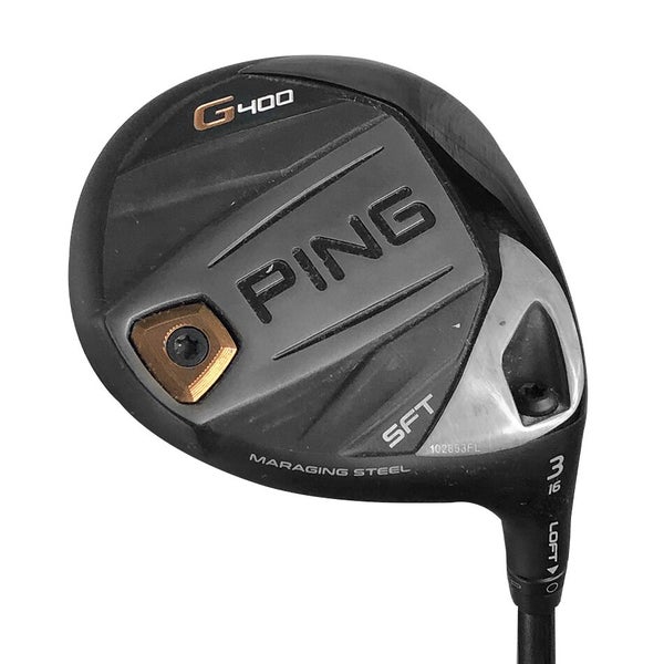 PING G400 SFT FAIRWAY 3 WOOD GRAPHITE SOFT REGULAR PING ALTA CB 65 GRAPHITE