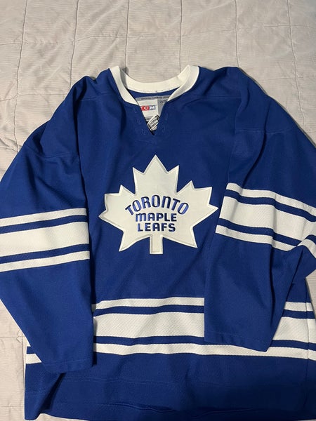 TORONTO MAPLE LEAFS 90s NHL ICE HOCKEY JERSEY CCM CANADA VINTAGE MENS ADULT  SZ S