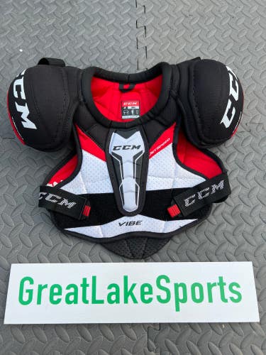 Junior Used Small CCM Vibe Shoulder Pads