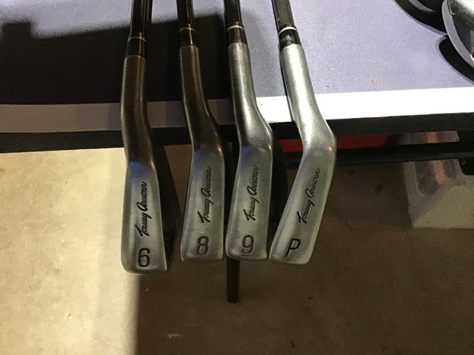 Used Men's Right Handed 845s Silver Scot Iron Set 4 Pieces Graphite Shaft