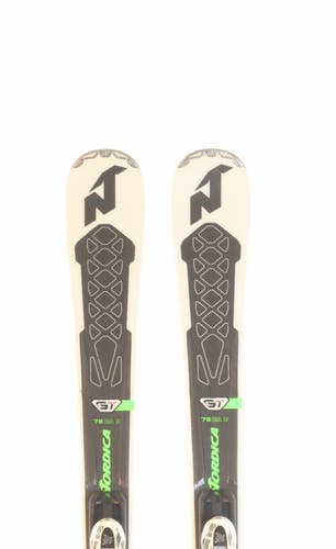 Used 2018 Nordica GT 78 R Skis With Look XPress 10 Bindings Size 144 (Option 230614)