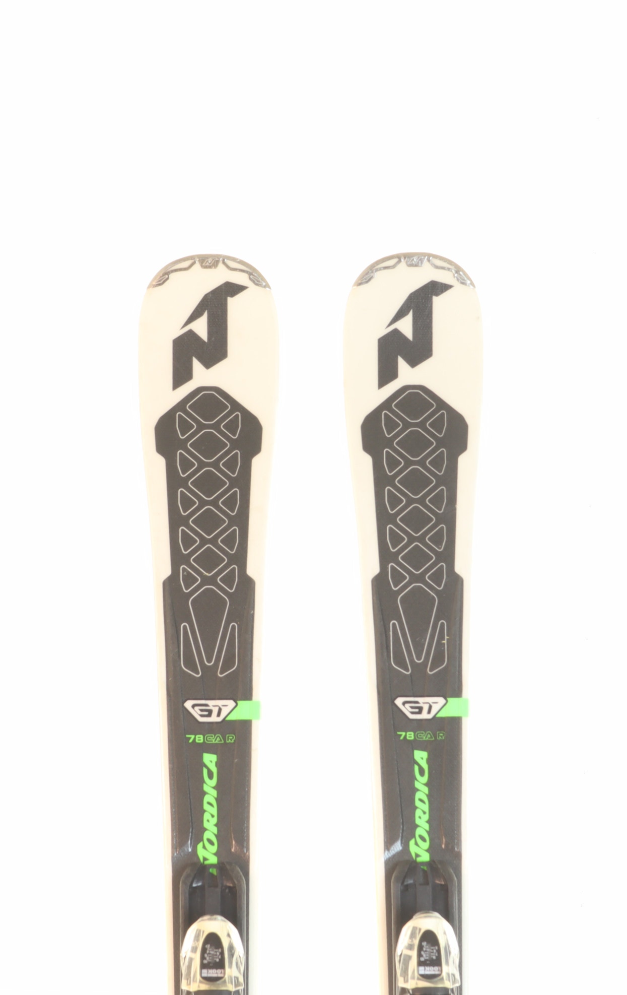 Used 2018 Nordica GT 78 R Skis With Look XPress 10 Bindings Size 144 (Option 230615)