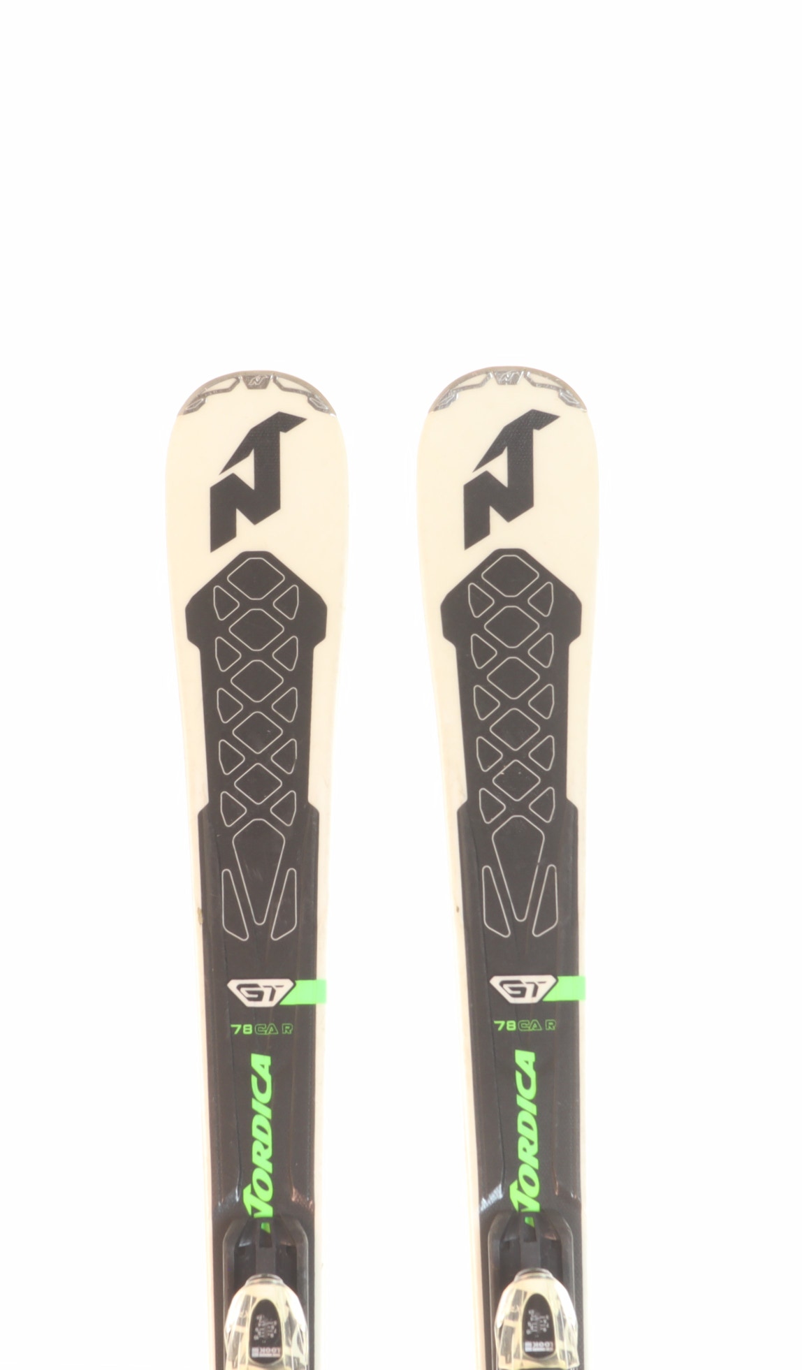 Used 2018 Nordica GT 78 R Skis With Look XPress 10 Bindings Size 152 (Option 230621)