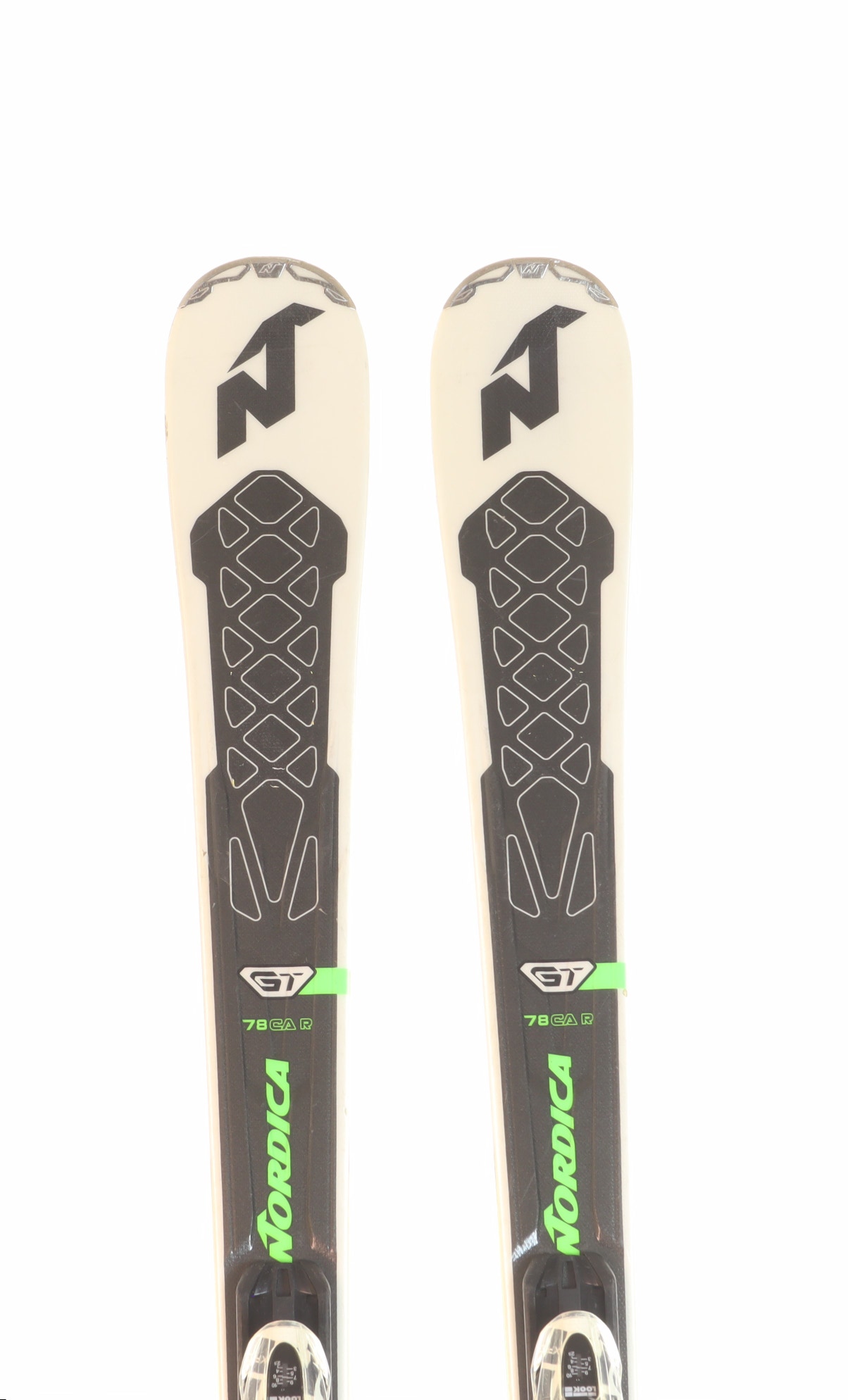 Used 2018 Nordica GT 78 R Skis With Look XPress 10 Bindings Size 160 (Option 230630)