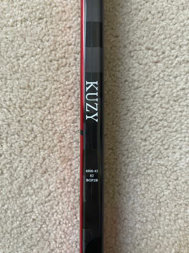 NEW Pro Stock Bauer Vapor ADV Dressed As Red 2N Pro LH Custom Curve 82 Flex