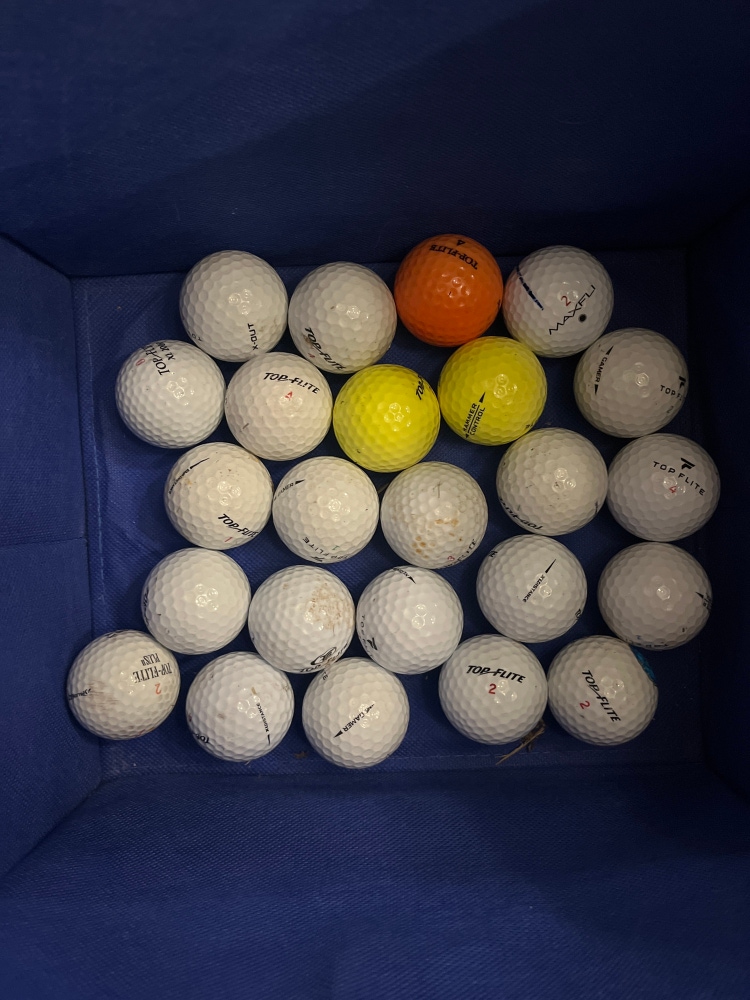 Used Top Flite 24 Pack (2 Dozen) Balls