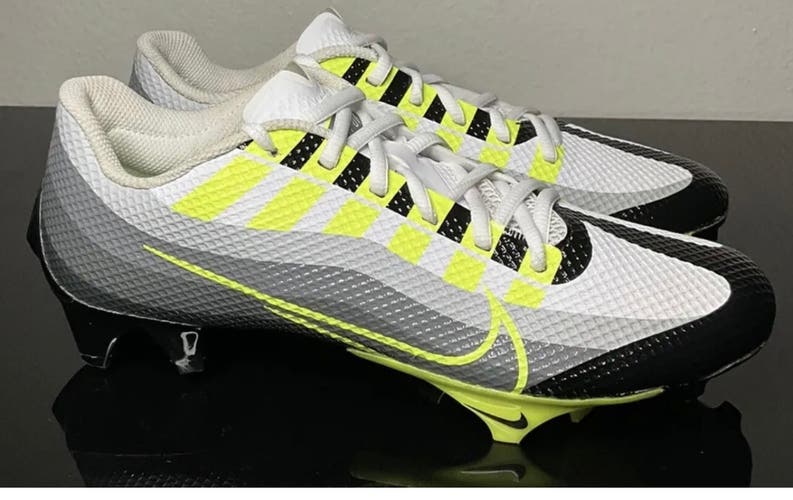 Size 8.5 Men’s Nike Vapor Edge Speed 360 Grey Volt Football Cleats