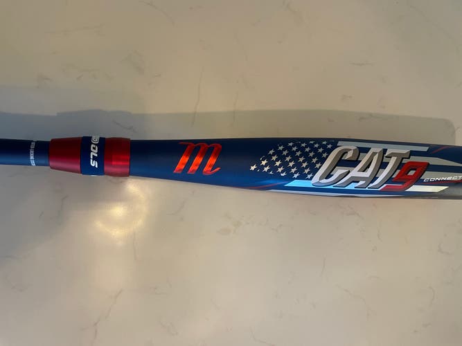 New BBCOR Certified 2022 Marucci Hybrid Cat 9 Connect Bat (-3) 28 oz 31"