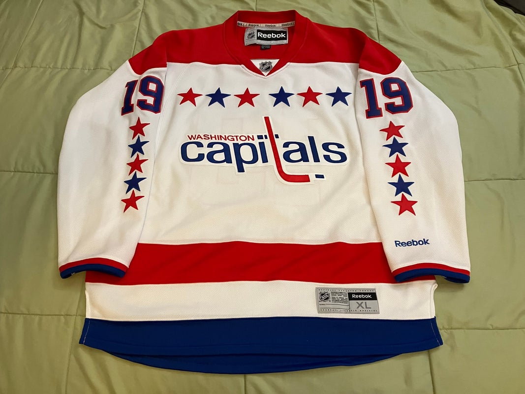 Youth Nicklas Backstrom Red Washington Capitals Home Premier Jersey