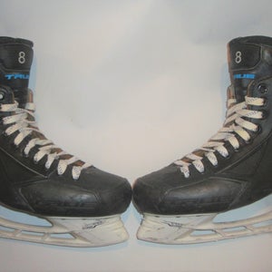 TRUE VH CUSTOM PRO STOCK ICE HOCKEY SKATES 9 USED AHL BURROUGHS(10282)