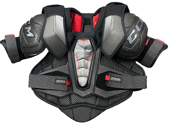 CCM FT1 SR SHOULDER PADS PRO STOCK SMALL NEW(10291)