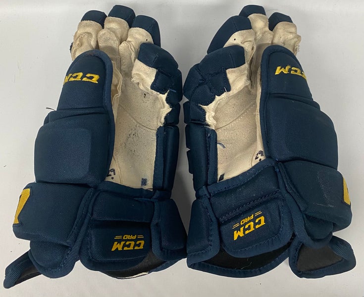 CCM HG97XP - AHL Pro Stock Glove (Blue/White)