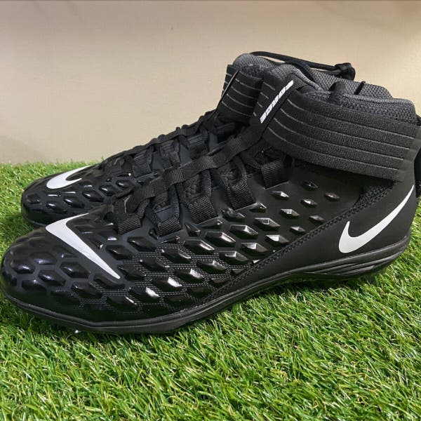 Nike Force Savage Pro 2 Football Cleats Men Size 10.5 AH4000-002 Black White New s-l400.jpg main image 2