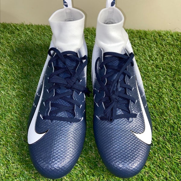 Nike Vapor Untouchable Pro TD 3 White Navy Blue Men’s Sz 12 (AO3021-102)