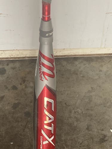 Used USSSA Certified 2022 Marucci Composite CAT X Bat (-8) 23 oz 31"