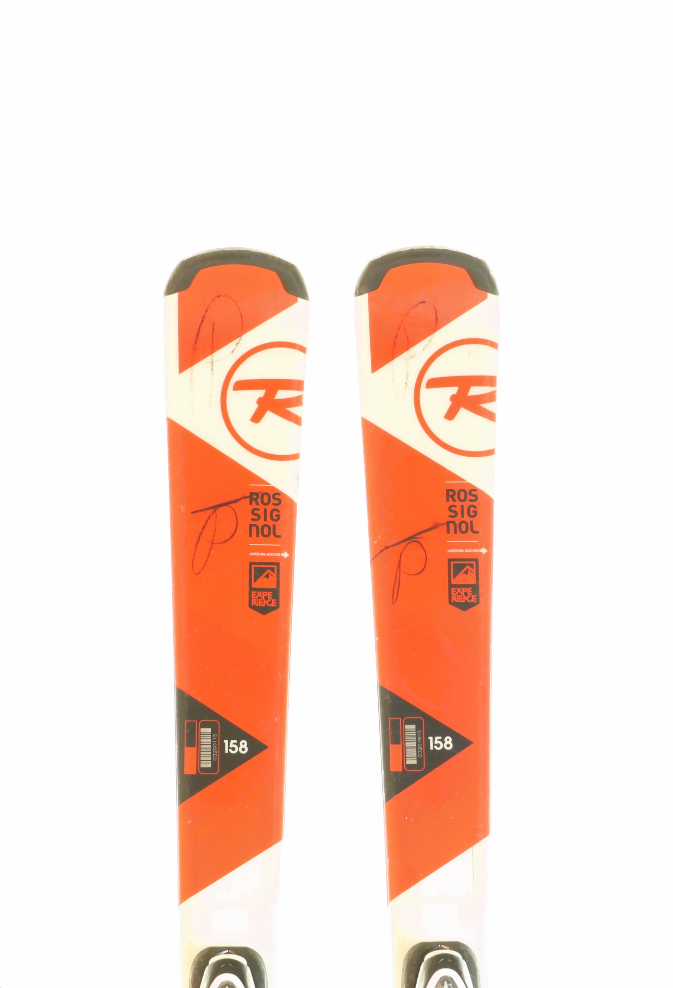Used 2015 Rossignol Experience RTL 77 Skis With Rossignol Axium 10 Bindings Size 158 (Option 230636)