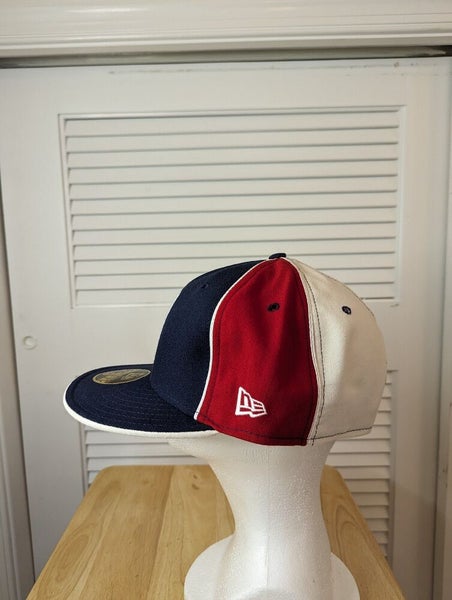 New York Yankees PINWHEEL-3 Navy-Red Fitted Hat by New Era