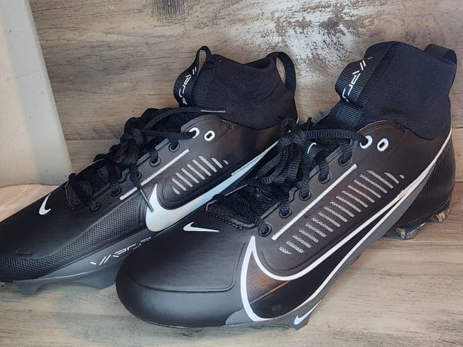 New Men's Size 12 (Women's 13) Molded Cleats Nike Mid Top Vapor edge pro 360(no box)