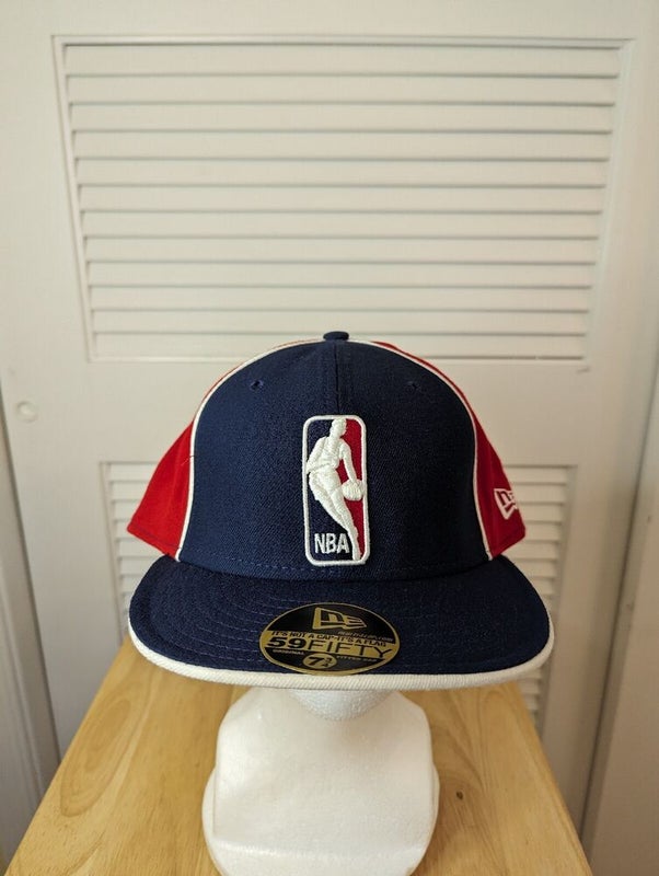 New Era Detroit Pistons Grey Fitted 59FIFTY Hat / 7 3/4