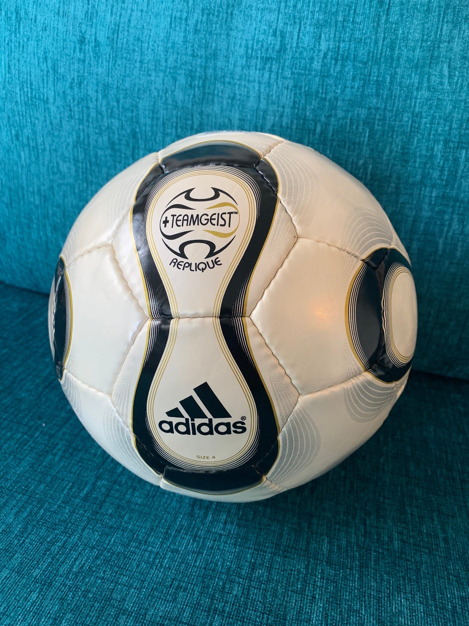 Adidas Teamgeist Soccer Ball Size 4 | SidelineSwap