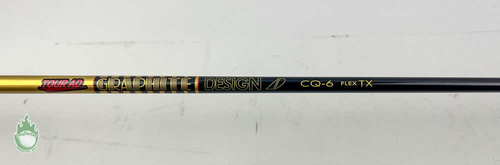 Used Graphite Design Tour AD CQ-6 TX-Stiff Graphite Driver Golf Shaft Ping Tip