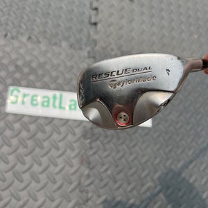 Used Men's TaylorMade Rescue Dual Right Hybrid Stiff 4H