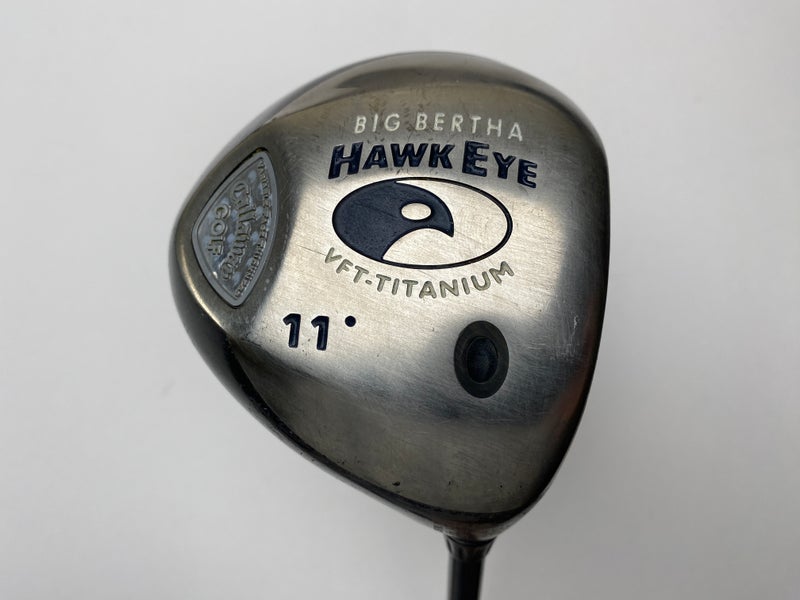 Callaway Hawkeye VFT Driver 11* Big Bertha System 60g Senior Graphite Mens RH