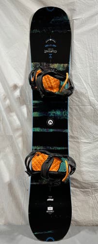 2017 Amplid Lovelife 153cm Hybrid V-Rocker Snowboard Rossignol Justice Bindings