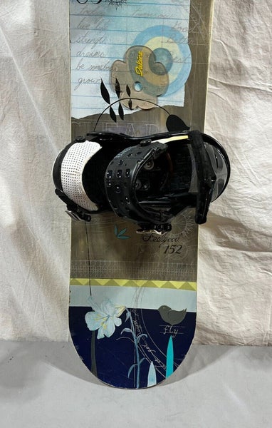 Burton Feelgood 145cm Twin-Tip All-Mountain Women's Snowboard