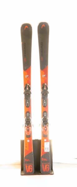 Used 2022 Head V-Shape V6 Skis With Head PR 11 Bindings Size 163