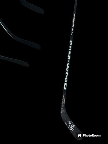 Sydney Crosby Signed Rookie Stick Game Used