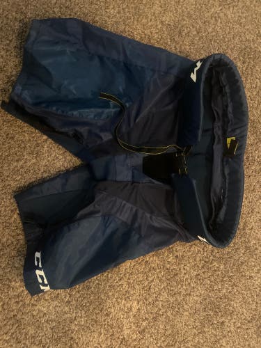 Blue New Large CCM  Tacks Pant Shell
