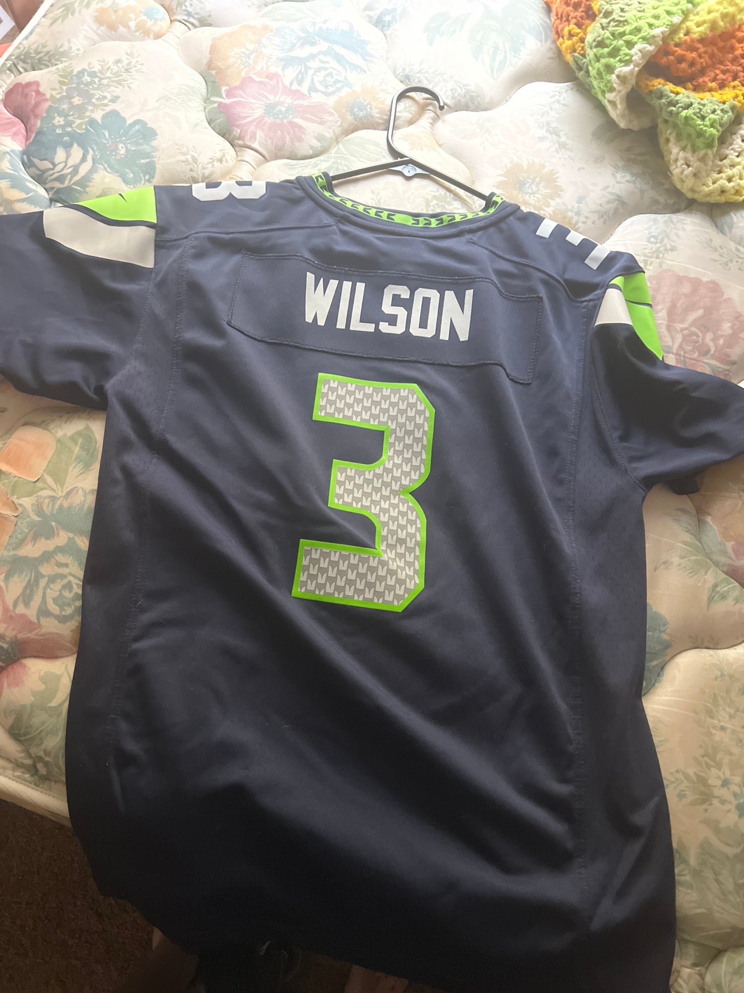 NWOT Seattle Seahawks Nike On Field Jersey Custom Name (#12 Shields)