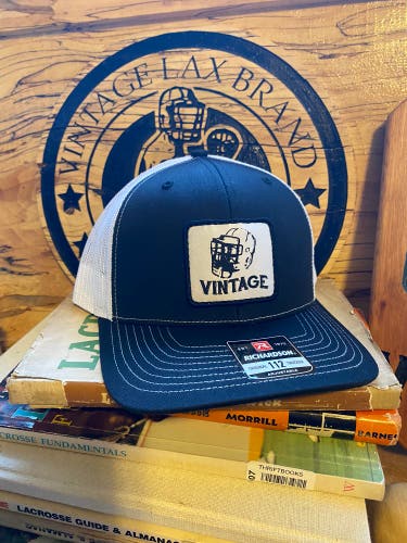 Vintage Lax Brand Trucker Hat (black)
