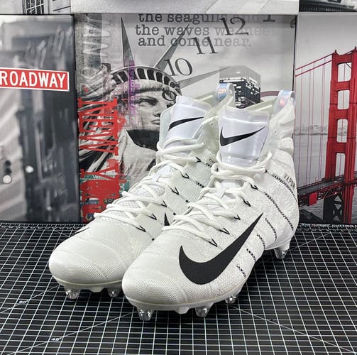 Nike Vapor Untouchable 3 Elite Flyknit 'White' BV6699 100  Men's Size 12.5  US