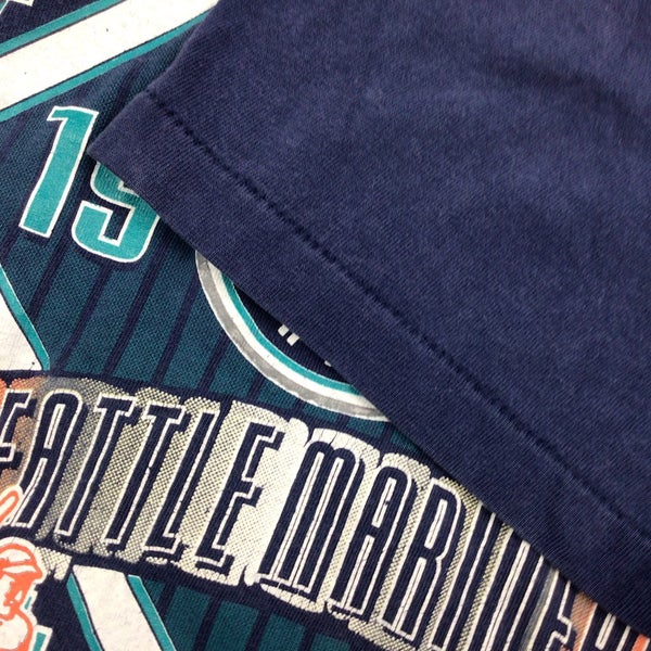 Vintage Seattle Mariners NWT 1995 ALDS Champs Shirt. - Depop