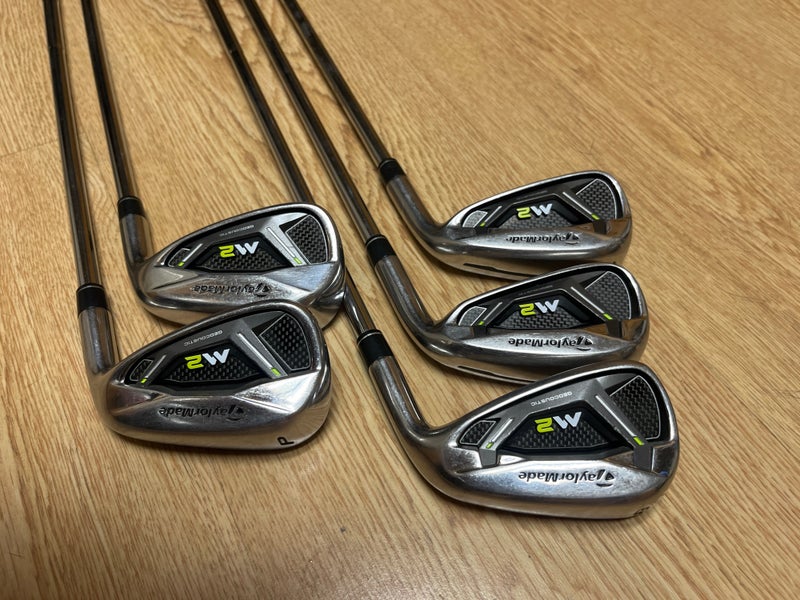 Men's Right Handed Regular Flex 5 Pieces M2 Clubs (Full Set)