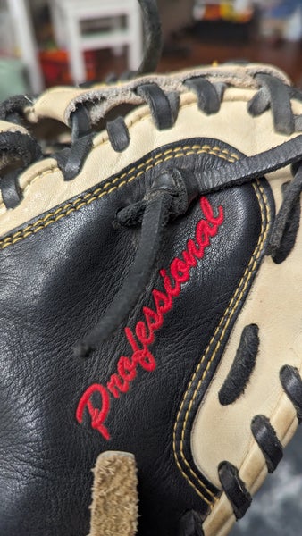 Used All Star Right Hand Throw Catcher's CM3100SBT Baseball Glove 33.5"