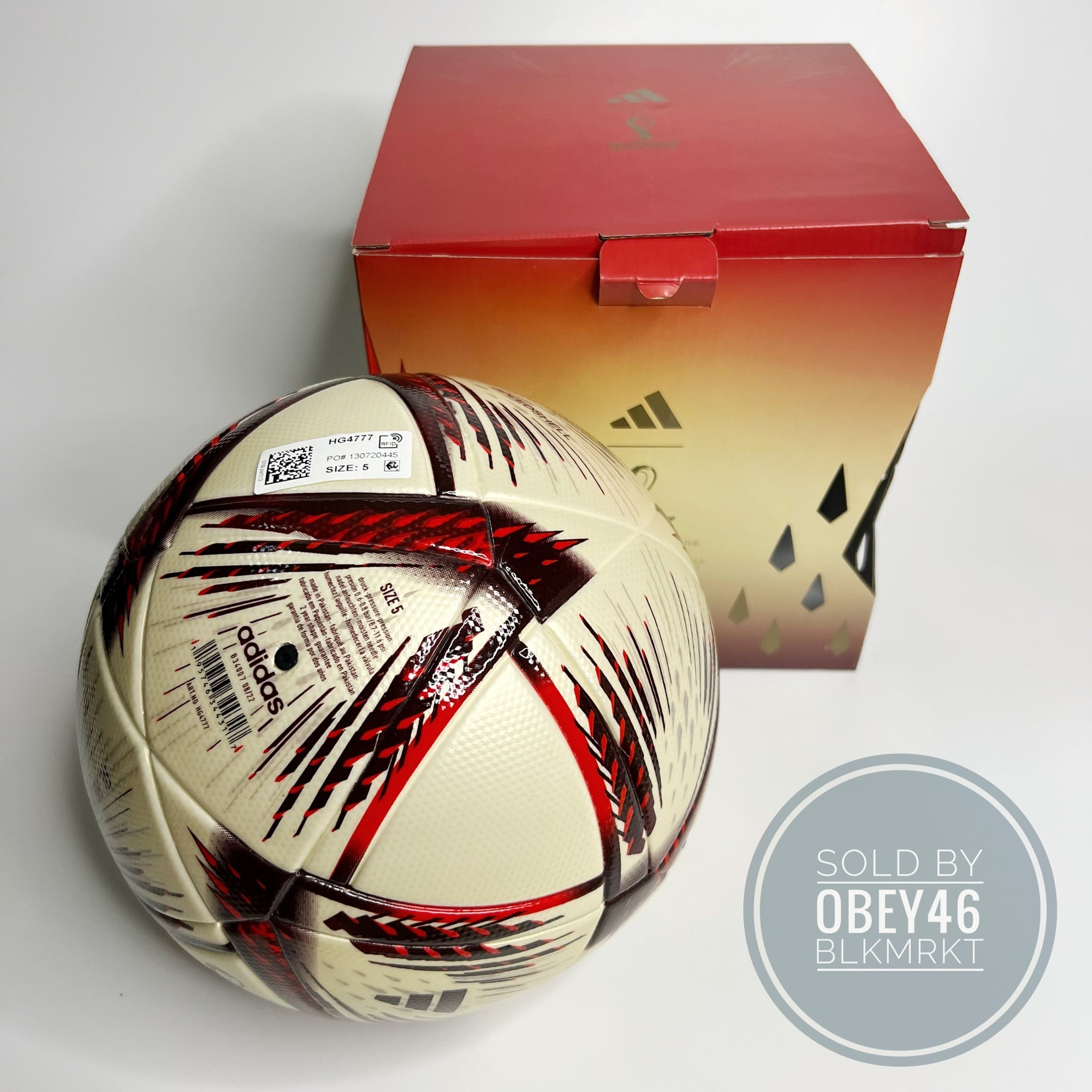 adidas FIFA World Cup 2022 Qatar™ Al Hilm Final League Soccer Ball HG4777