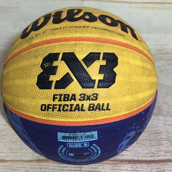 Wilson WTB0533 EX3 BasketBall Official FIBA 3 x 3 Game Ball