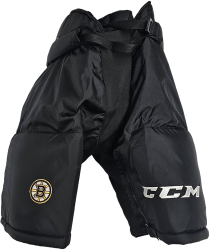CCM HP70 CUSTOM PRO STOCK HOCKEY PANTS BLACK EXTRA LARGE BOSTON BRUINS NHL NEW(10751)