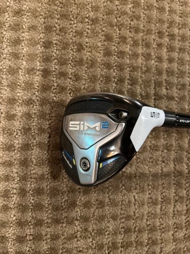 Men's Right Handed Extra Stiff Flex 5 Wood SIM 2 Titanium Fairway Wood