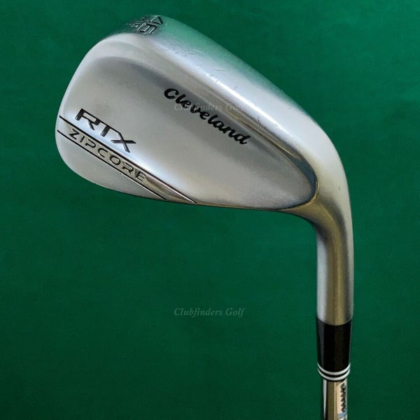 Cleveland RTX Zipcore Chrome 46-10 46° Pitching Wedge DG Spinner TI Steel  Stiff